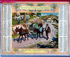Calendrier Almanach Des Postes Et Télégraphes 1917 - Tamaño Grande : 1901-20