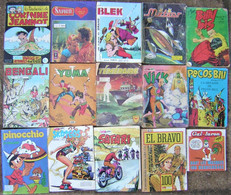 Gros Lot De 15 Bd Bande Dessinée Petit Format Bon état Petit Prix Collection Ancien - Bücherpakete