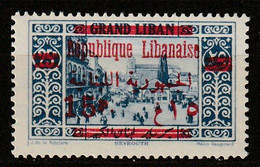 GRAND LIBAN - N°121 * (1928-29) - Unused Stamps