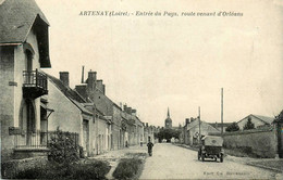 Artenay * Entrée Du Pays , Route Venant D'orléans - Artenay