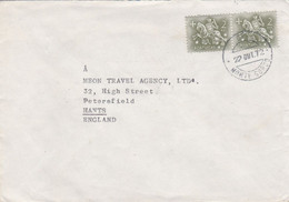 PORTUGAL - AIR MAIL COVER - ALGARVE  - HOTEL VASCO DA GAMA  To ENGLAND - Lettres & Documents