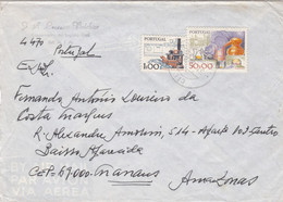 PORTUGAL - AIR MAIL COVER - MAIA    To BRASIL - Covers & Documents