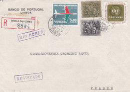 PORTUGAL - AIR MAIL COVER - LISBOA    To PRAGUE - Covers & Documents