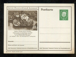 Bundesrepublik Deutschland / 1959 / Bildpostkarte "GLADBECK, Wasserschloss Wittringen" ** / € 0.90 (B130) - Geïllustreerde Postkaarten - Ongebruikt