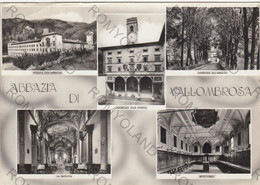 CARTOLINA  VALLOMBROSA M.1000,FIRENZE,TOSCANA,ABBAZIA DI VALLOMBROSA,BELLA ITALIA,CULTURA,MEMORIA,VIAGGIATA 1968 - Empoli