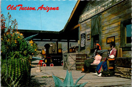 Arizona Old Tucson Railroad Station Near The Entrance - Tucson