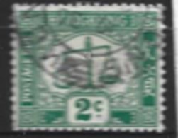 Hong Kong  1923   SG  D2a  2c Postage Due Watermark Side  Fine Used - Usados