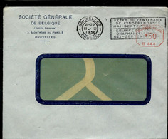 Enveloppe ( Entière)   MR : B 444  Obl. Bxl 11/09/1930 - Other & Unclassified
