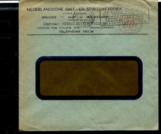 Enveloppe ( Entière)   MR : B 171 Obl. BXL 18/02/1930 +  Pub Au Verso Pour Alcool à Brûler  CALOR - Autres & Non Classés