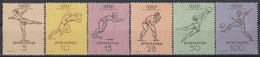 YUGOSLAVIA 698-703,unused - Sommer 1952: Helsinki