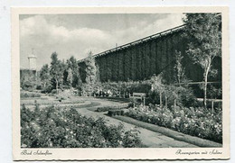 AK 039677 GERMANY - Bad Salzuflen - Rosengarten Mit Saline - Bad Salzuflen