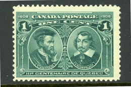 -Canada-1908-"Quebec Centenary"  MNH(**) - Ungebraucht