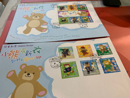 Hong Kong Stamp Dress Bear Up FDC - FDC