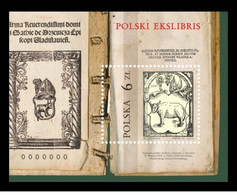 Poland 2017 - Polish Ekslibris Souvenir Sheet Mnh - Ongebruikt