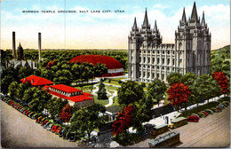 Utah Salt Lake City Mormon Temple Grounds - Salt Lake City