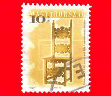 UNGHERIA - Magyar - Usato - 2001 - Mobili Antichi - Sedia - Chair - Armchair - 10 - Used Stamps