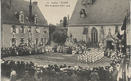 X124111 SARTHE TUFFE FETE DE JEANNE D' ARC 1909 - Tuffe