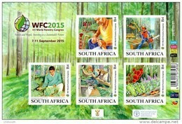 South Africa - 2015 World Forestry Congress Sheet (**) - Ongebruikt
