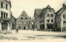 Munster * La Place De La Mairie * Café - Munster