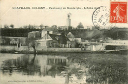 Chatillon Coligny * Faubourg De Montargis , L'Abbé Gris * 1908 * Moulin à Vent Molen éolienne - Chatillon Coligny