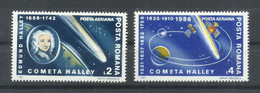 RUMANIA  YVERT  AEREO  299/300    MNH  ** - Unused Stamps