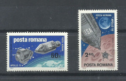 RUMANIA  YVERT  AEREO  219/20   MNH  ** - Unused Stamps