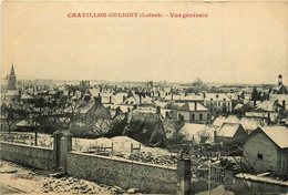 Châtillon Coligny * Vue Générale * Hiver Neige ! - Chatillon Coligny