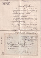 1923 - LETTRE AUTOGRAPHE Du MINISTRE De L'INSTRUCTION PUBLIQUE En FRANCHISE (LEGION D'HONNEUR) ! => RODEZ (AVEYRON) - Frankobriefe