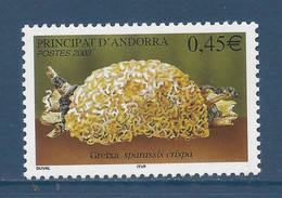 ⭐ Andorre Français - YT N° 584 ** - Neuf Sans Charnière - 2003 ⭐ - Unused Stamps