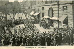 Strasbourg * Hauptwache * Cérémonie Militaire * Militaria - Straatsburg