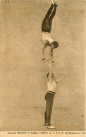 Strasbourg * Adjudant POULAIN Et Moniteur LEGROS , Du CRIP De La Ville * 1922 * Sport Sportifs Club Gym - Strasbourg