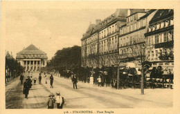 Strasbourg * La Place Broglie * Restaurant Bar * Avenue - Straatsburg