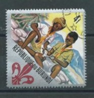 Burundi  Timbre Oblitéré  Scoutisme - Used Stamps