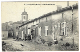 VAVINCOURT (55) - Rue DE SAINT-MIHIEL - EPICERIE - Ed. Adam, Cliché Gugnon - Vavincourt