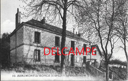 BEAUMONT LA RONCE - LA GENDARMERIE - Beaumont-la-Ronce