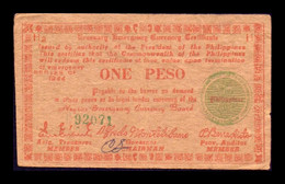 Filipinas Philippines 1 Peso 1944 Pick S673 Serie H BC F - Philippines