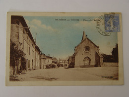 HAUTE VIENNE-MEZIERES SUR ISSOIRE -PLACE DE L'EGLISE - Meziere Sur Issoire