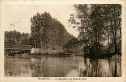 Dordives * La Baignade Et Le Pont De César * Ligne Chemin De Fer Du Loiret ? - Dordives