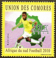 COMORES  - 1v - MNH - Robinho - Football Player Brazil - Fußball Calcio Futbol Voetbal - AC Milan - Real Madrid - 2010 – Südafrika