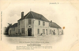 Juranville * Hôtel De L'Escargot , Pavé * Epicerie Mercerie * Cpa Dos 1900 - Autres & Non Classés