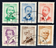 CUBA, Spanish Antillas 1996, Patriotas / Patriots, Used - Collections, Lots & Series