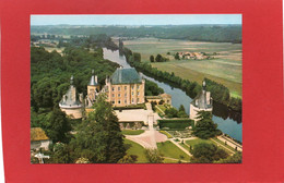 86-----BONNES---le Château De Touffou  ( XIVè Et XVè S. )---vue Aérienne--voir 2 Scans - Chateau De Touffou