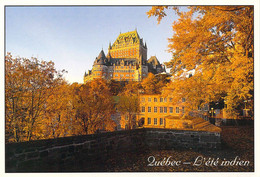 Québec - Le Château Frontenac Dans Les Splendeurs De L'automne - Québec - Château Frontenac