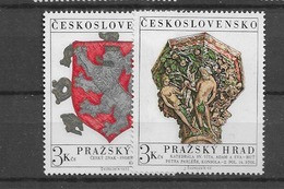 1972 MNH  Tschechoslowalei,Michel 2071-2,  Postfris** - Unused Stamps