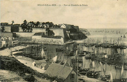 Belle Ile En Mer * Le Palais , Vue Sur Le Port Et La Citadelle * Belle Isle - Belle Ile En Mer