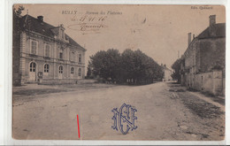 RULLY - Avenue Des Platanes 1916- Dép71- Signalé En Rouge Marque Sur La Carte- - Altri & Non Classificati
