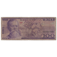 Billet, Mexique, 100 Pesos, 1979, 1979-05-17, KM:68b, AB - Mexico