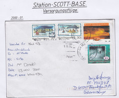 Ross Dependency Scott Base 2000 Antarctic Flight  Christchurch To McMurdo .Ca Christchurch 17 DEC 00 (AF166) - Vuelos Polares