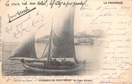 ¤¤   -   Lot De 5 Cartes De Bateaux De Pêche - Pêcheurs - Provence, Esterel, Tréport   -   ¤¤ - Pêche