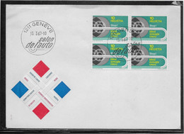 Thème Voitures - Suisse - Enveloppe - TB - Auto's